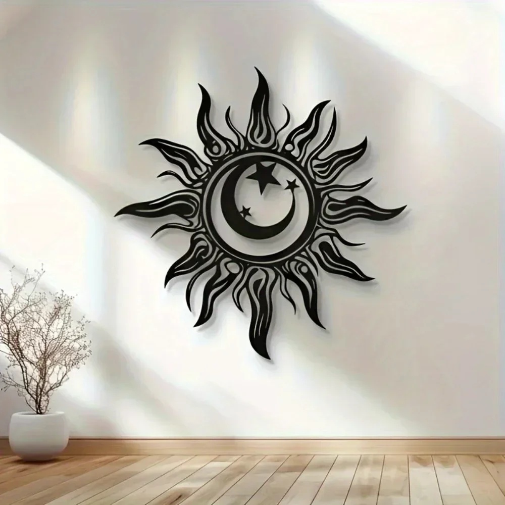 Home Decor Lighting Brands - Brand Solar Sun Moon Star Iron