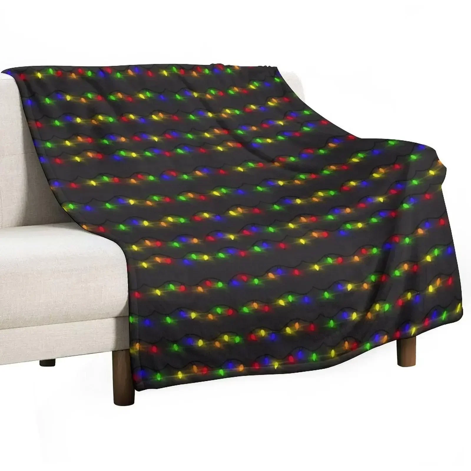 Home Decor Lighting Brands - Twinkling Christmas Lights Throw Blanket christmas