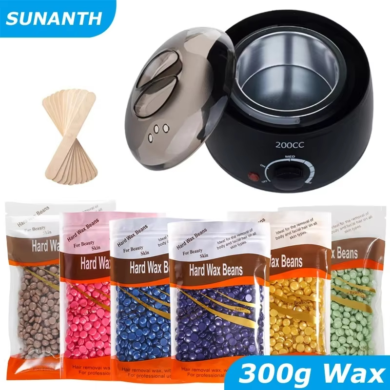 Wax Melter Electric - 200ml Hair Removal Tool Smart Warmer