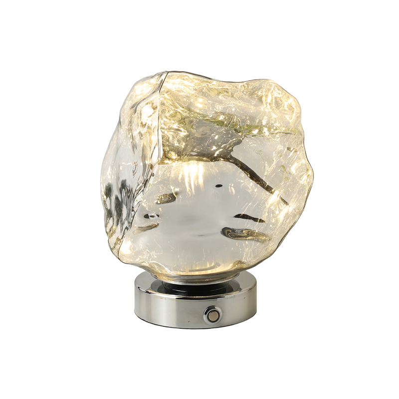 Creative lava stone glass tabl - đánh giá và giá Lava Lamp Desktop