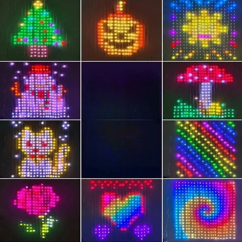 Outdoor LED Pixel Curtain Ligh - đánh giá và giá Lighting Decoration Outdoor