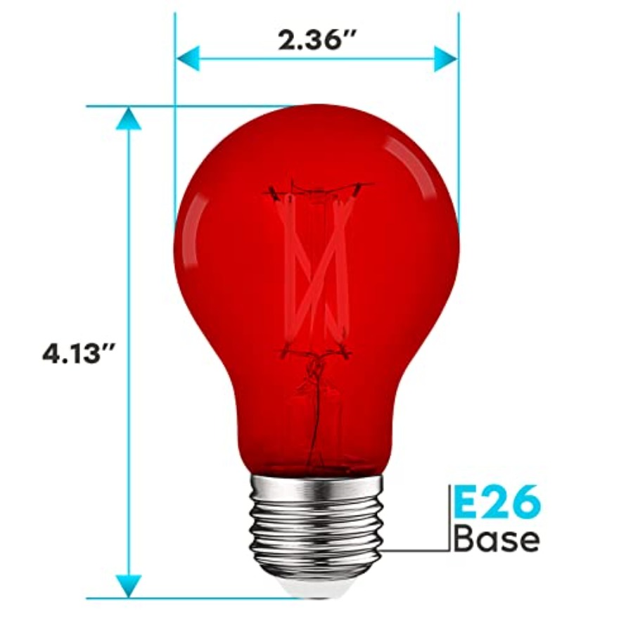 A19 Edison LED Light Bulbs, 4. - đánh giá và giá Lighting Decoration Outdoor