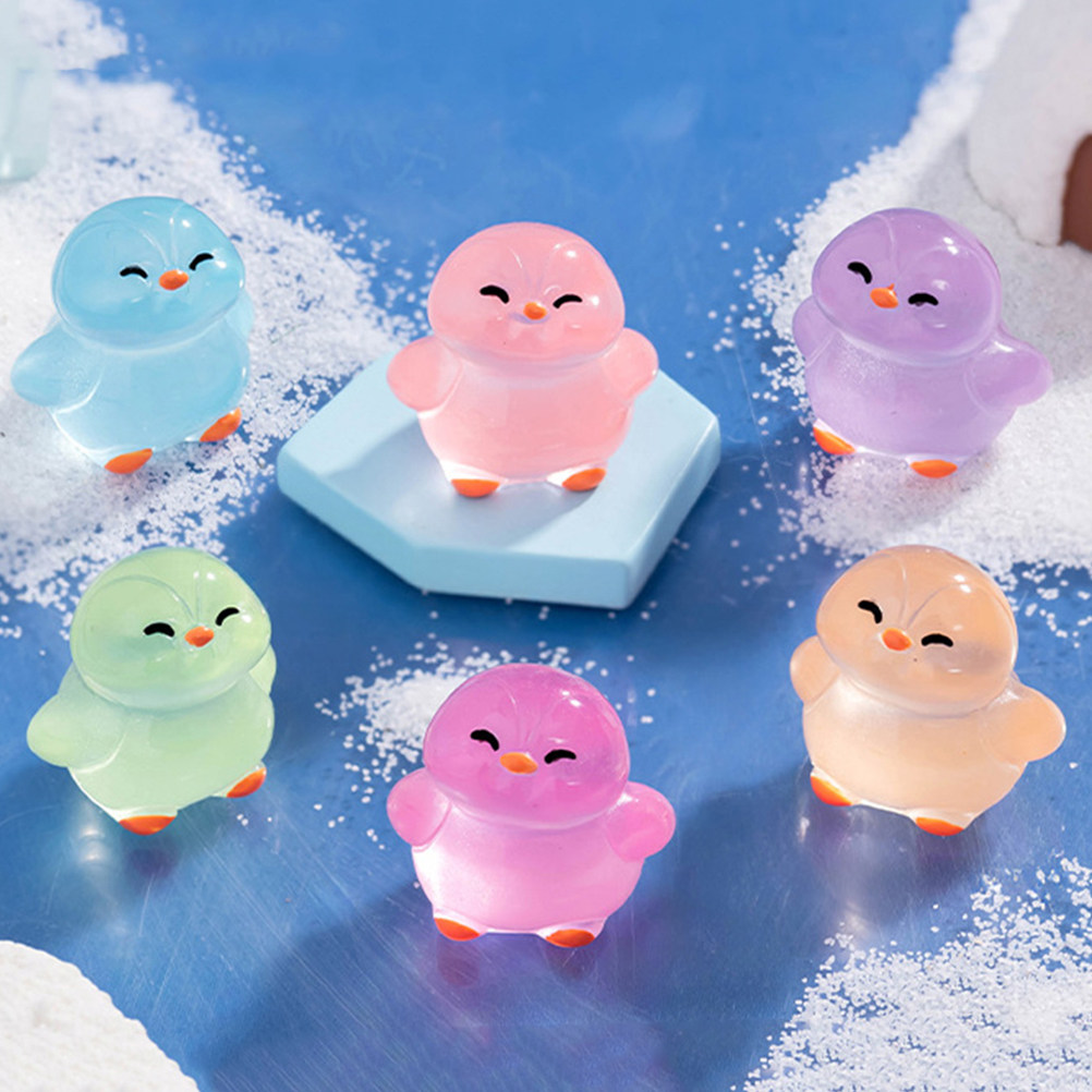 18Pcs Glowing Resin Penguins:  - đánh giá và giá Lighting Decoration Ideas For Home