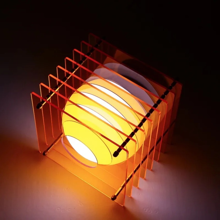 DIY Acrylic Thousand Layer Lam - đánh giá và giá Lighting Design Decor