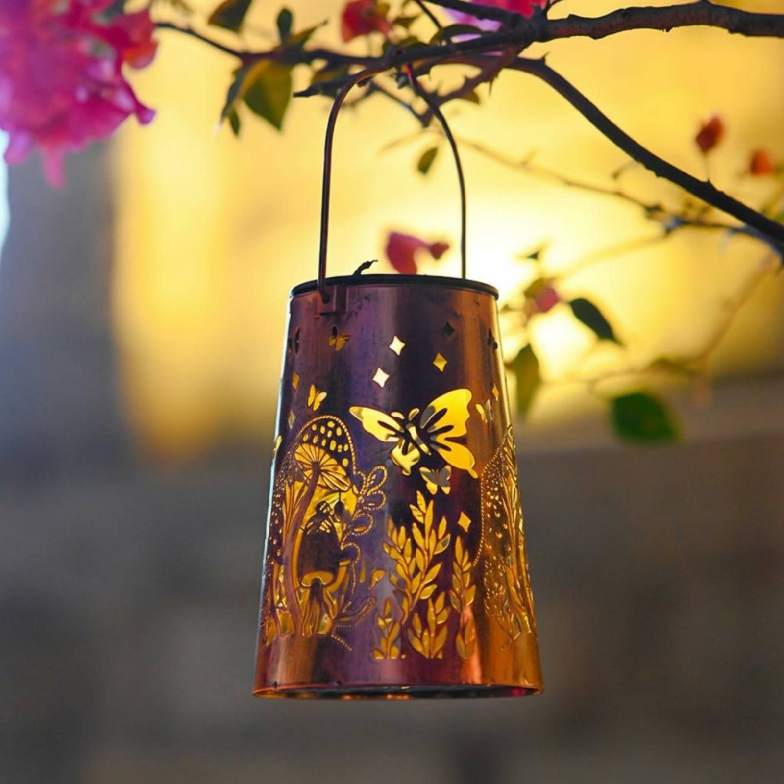 Floral Garden Lantern Pattern  - đánh giá và giá Lighting Design Decor