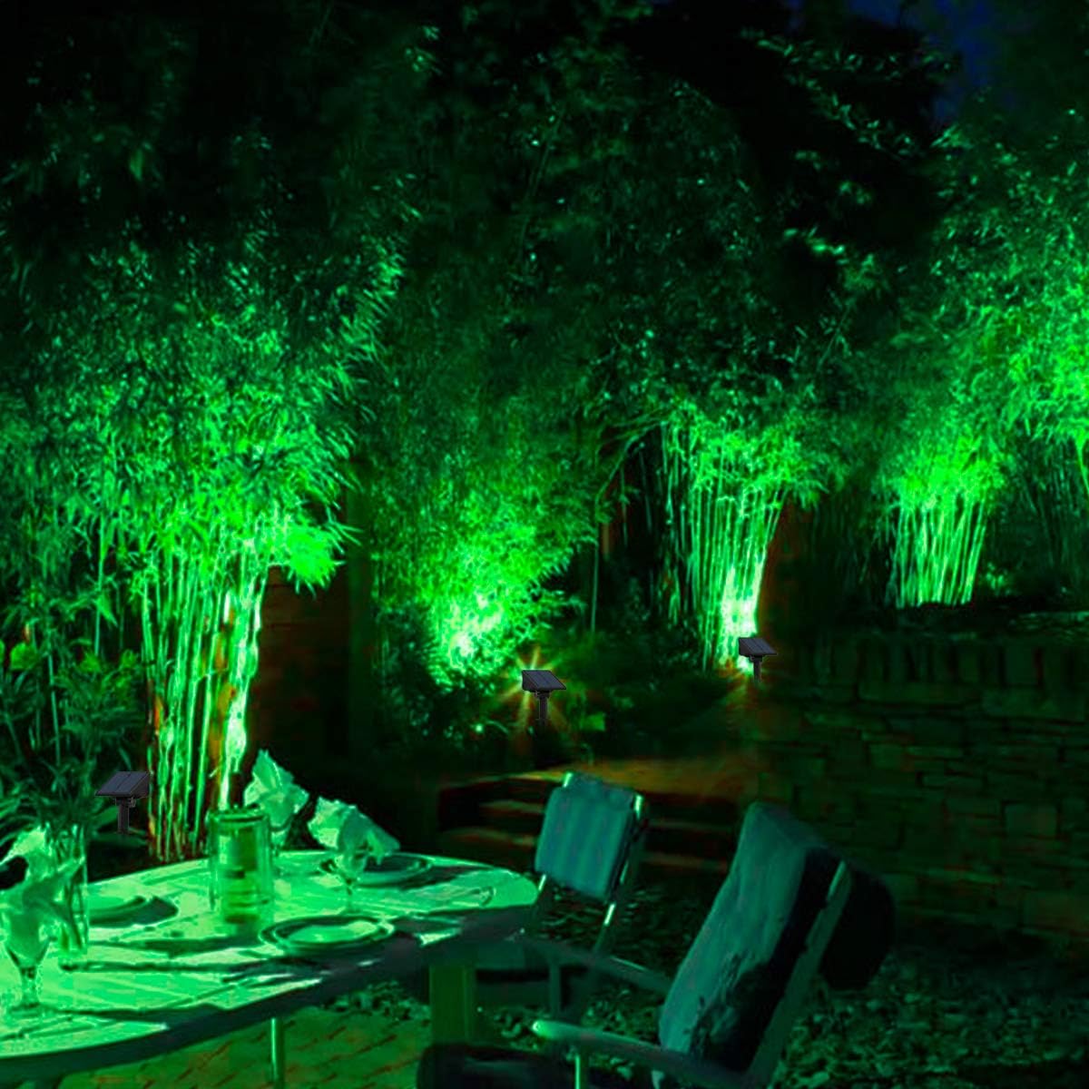 4pcs Solar Spotlight Outdoor G - đánh giá và giá Wall Decor Lighting Tree