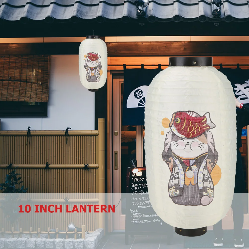 Japanese Lantern Waterproof Tr - đánh giá và giá Restaurant Lighting Decoration