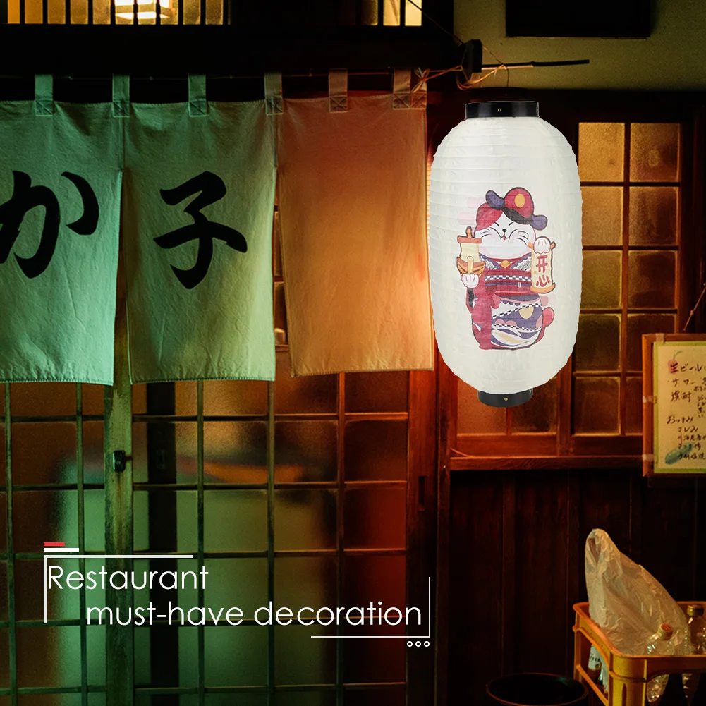 Japanese Lantern Waterproof Tr - đánh giá và giá Restaurant Lighting Decoration