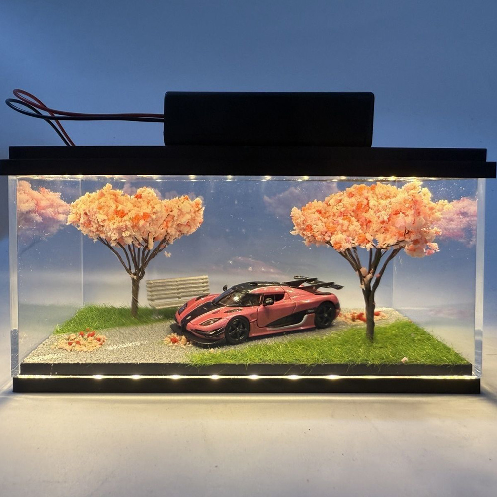 Brand New 1:64 Sakura Scene Ac - đánh giá và giá Home Decor Lighting Brands