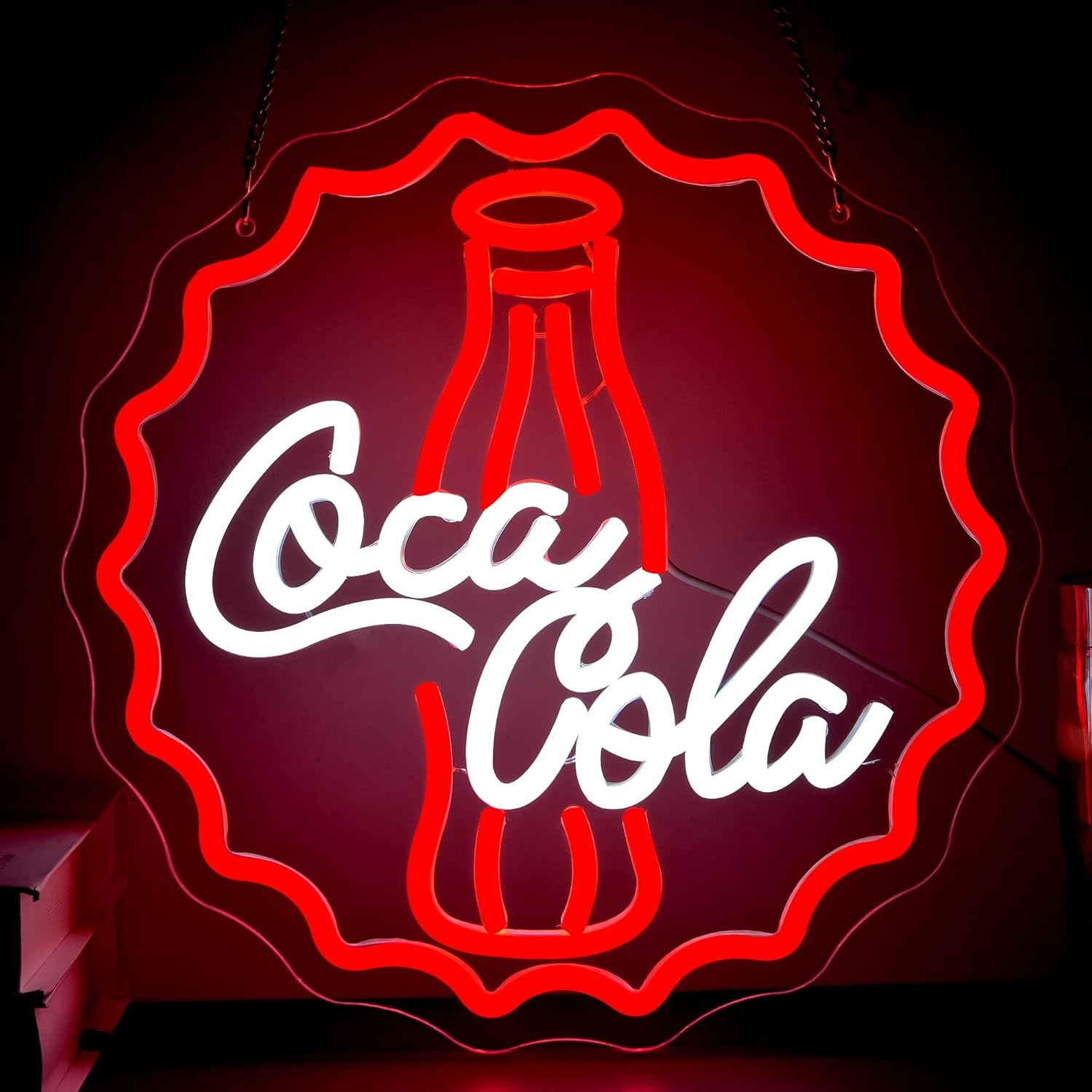 Cola Neon Sign Art Wall Light  - đánh giá và giá Restaurant Lighting Decoration