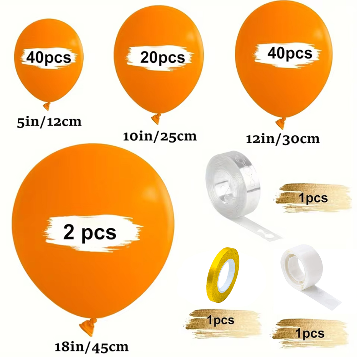 102 Pieces of Orange Balloon S - đánh giá và giá Orange Lighting Decor