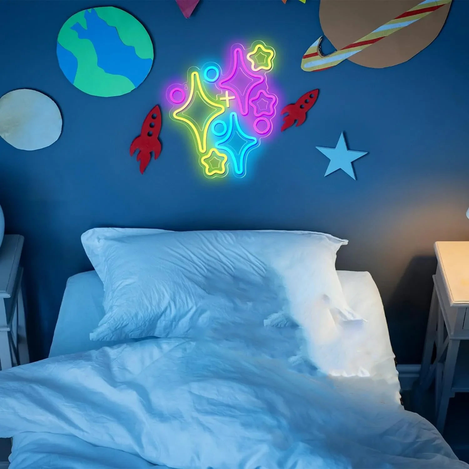 Stars LED Neon Sign Wall Decor - đánh giá và giá Home Decor Lighting Brands