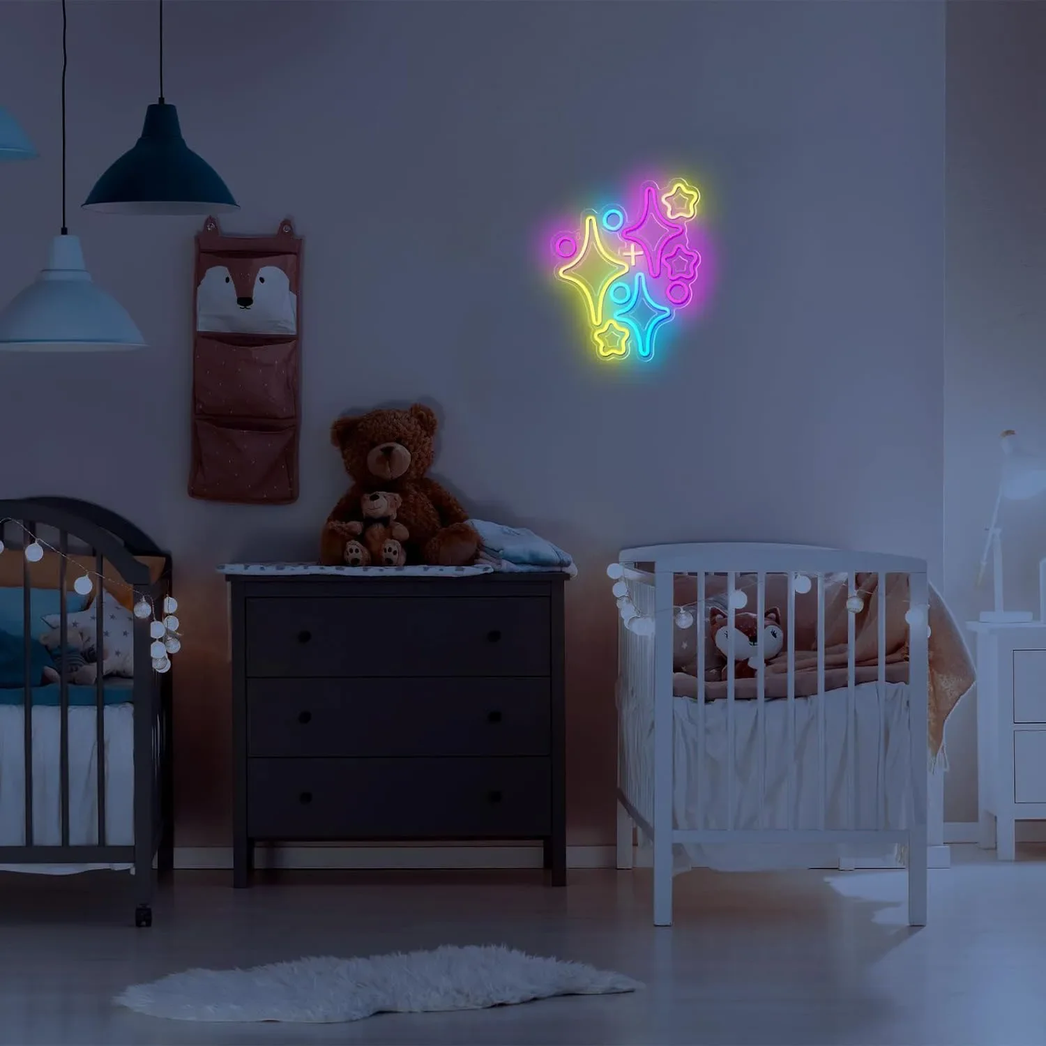 Stars LED Neon Sign Wall Decor - đánh giá và giá Home Decor Lighting Brands