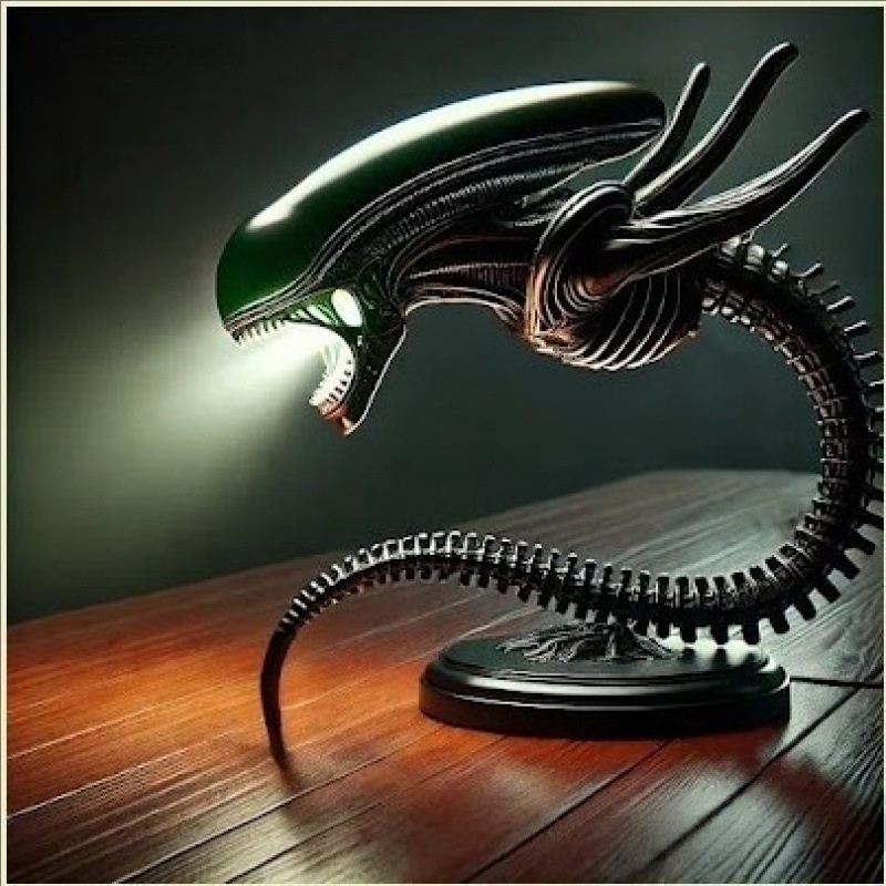 Alien Creature Resin Lamp Hall - đánh giá và giá Lighting Home Decor Products