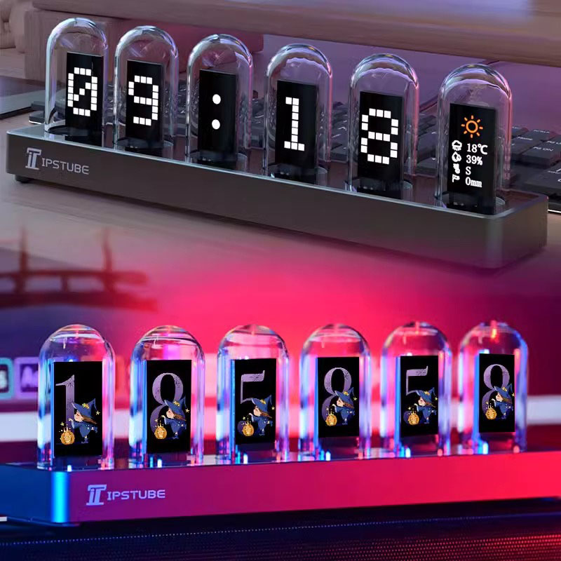 RGB Nixie Tube Clock LED Glows - đánh giá và giá Lighting Decoration Ideas For Home