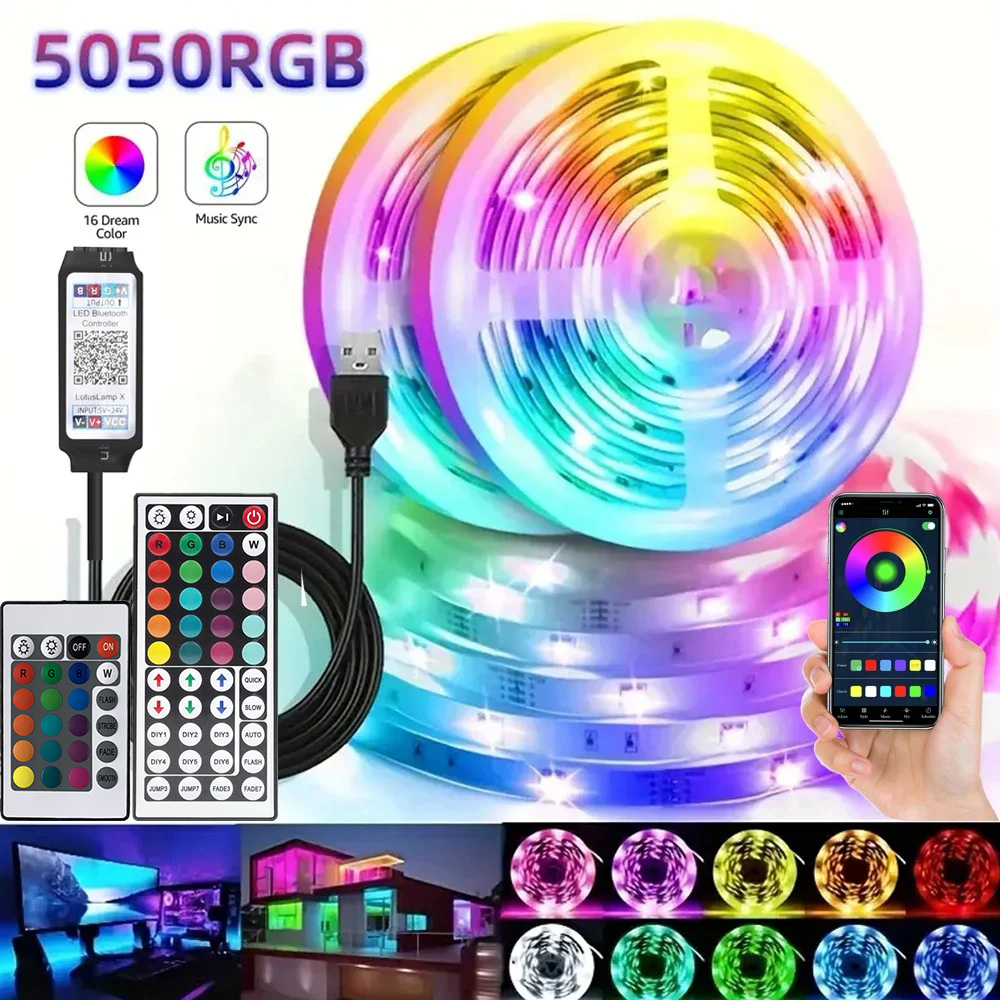 Smart RGB LED Gaming Light Str - đánh giá và giá Lighting Design Decor