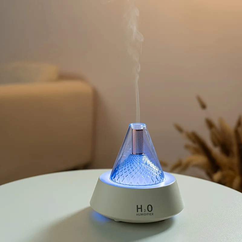 Volcano Humidifier Desktop Min - đánh giá và giá Lava Lamp Desktop