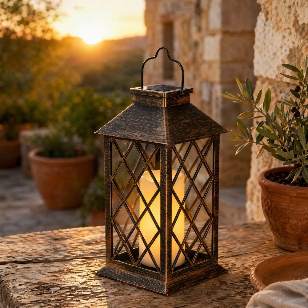 Retro Solar Lantern, Outdoor S - đánh giá và giá Lighting Decoration Outdoor
