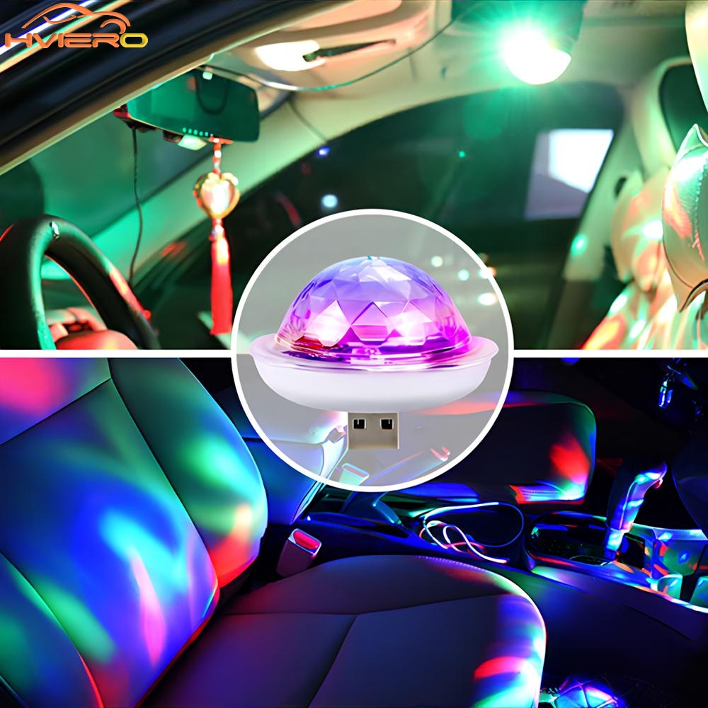 Auto Ambient Lights DJ RGB USB - đánh giá và giá Lighting Decor Inc