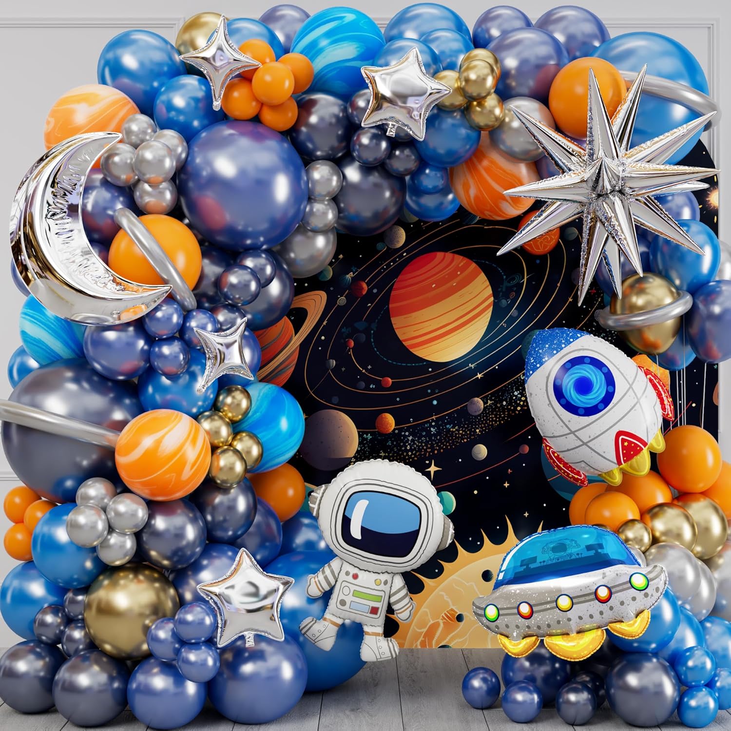 The Outer Space To The Moon Bl - đánh giá và giá Orange Lighting Decor