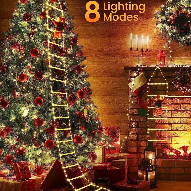 1pcs Christmas Decoration Sant - đánh giá và giá Wall Decor Lighting Tree