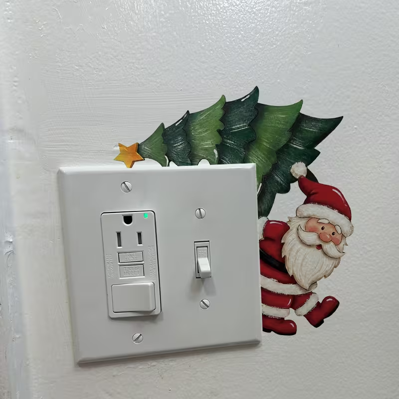 1 Christmas light switch stick - đánh giá và giá Wall Decor Lighting Tree