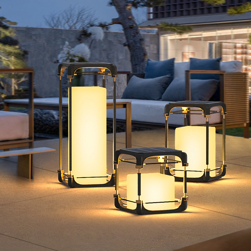 Luminous Floor Lamp Courtyard  - đánh giá và giá Lighting Decoration Outdoor