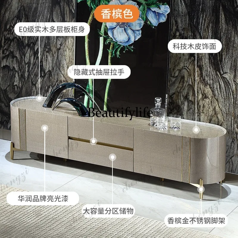 M178 Italian light luxury TV c - đánh giá và giá Lighting Decor For Living Room