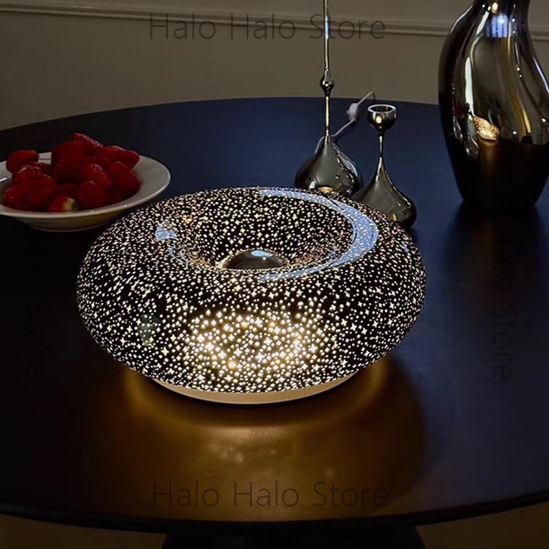 Black starry night light orang - đánh giá và giá Orange Lighting Decor