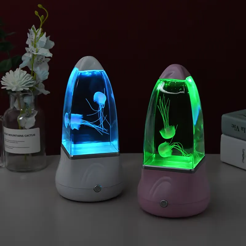 LED Jellyfish Lava Lamp Color  - đánh giá và giá Lava Lamp Desktop