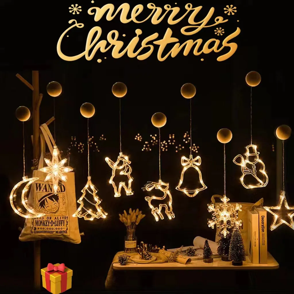 1-20PCS LED Christmas Suction  - đánh giá và giá Wall Decor Lighting Tree