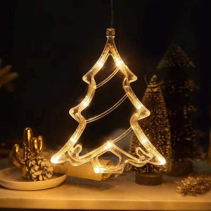 1-20PCS LED Christmas Suction  - đánh giá và giá Wall Decor Lighting Tree