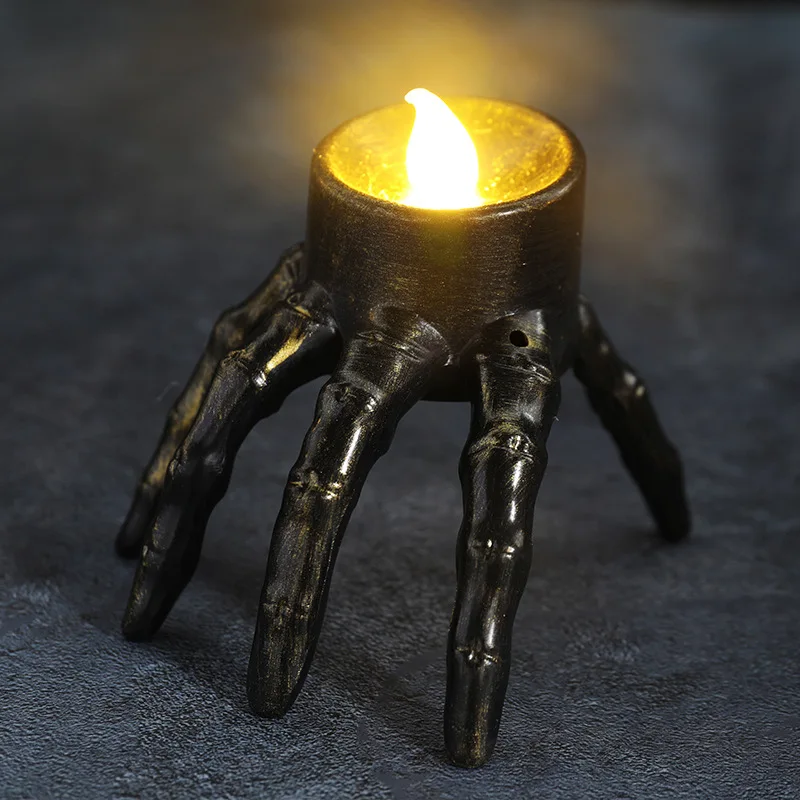 Halloween Break The Arm Skull  - đánh giá và giá Orange Lighting Decor