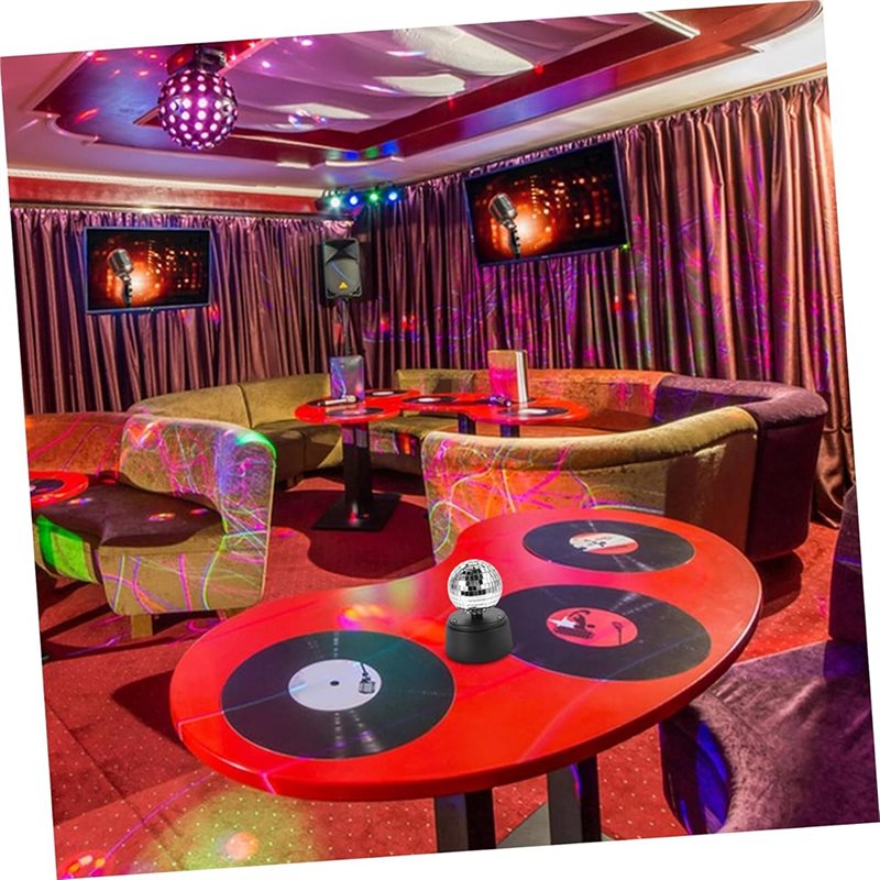AB41-Battery-Powered Rotating  - đánh giá và giá Restaurant Lighting Decoration